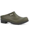 Barbour Quinn Rubber Clog In Green