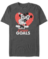 Fifth Sun Men's Couple Goals Short Sleeve T-shirt In Gray