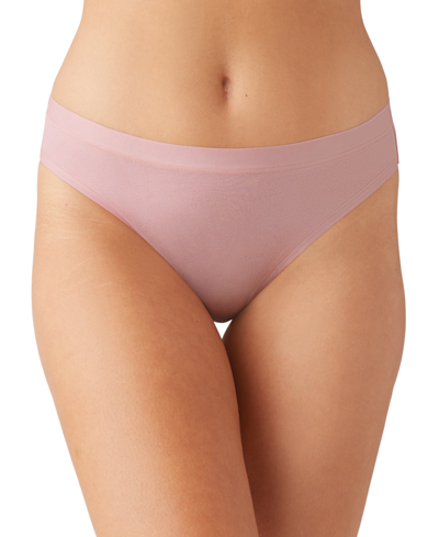 Wacoal Women's Understated Cotton Bikini Underwear 870362 In Zephyr Pink