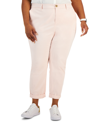 Tommy Hilfiger Th Flex Plus Size Hampton Chino Pants In Pink