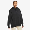 Nike Womens  Style Fleece Pullover Hoodie In Black/white