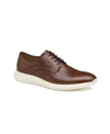 Johnston & Murphy Men's Hennings Plain Toe Dress Shoes Men's Shoes In Brown
