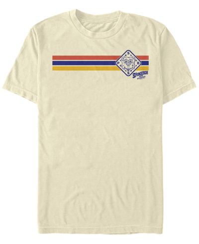 Fifth Sun Men's Spongey Stripes Short Sleeve Crew T-shirt In Natural
