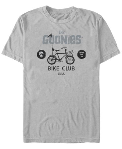 Fifth Sun Men's The Goonies 1985 Goonies Bike Club Short Sleeve T-shirt In Silver-tone