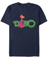 Fifth Sun Men's The Flintstones Dino Name Short Sleeve T-shirt In Blue