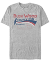 Fifth Sun Men's Caddyshack Bushwood Club Line Short Sleeve T-shirt In Gray