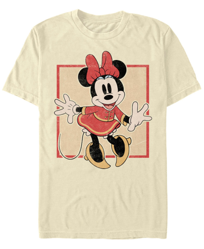 Fifth Sun Men's Mickey Classic Chinese Minnie Short Sleeve T-shirt In Natural