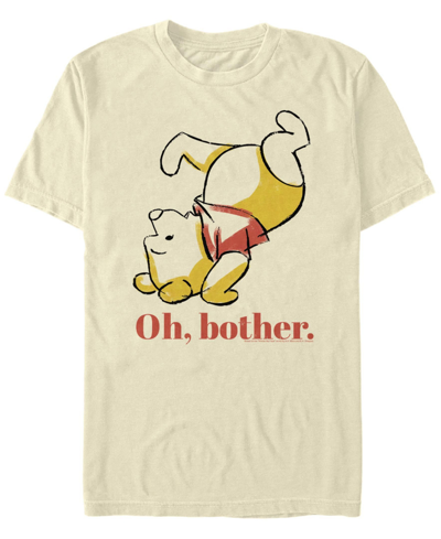 Fifth Sun Men's Oh Bother Bear Short Sleeve Crew T-shirt In Natural