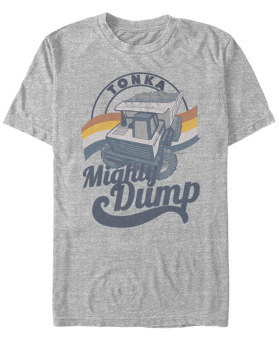 Fifth Sun Men's Mighty Dump Short Sleeve Crew T-shirt In Athletic Heather