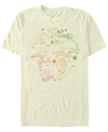 Fifth Sun Men's House Constellations Short Sleeve Crew T-shirt In Tan/beige