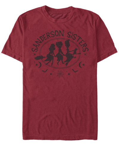 Fifth Sun Men's Hocus Pocus Sanderson Bed And Breakfast Short Sleeve T-shirt In Cardinal