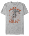 Fifth Sun Men's Autobot Rollout Short Sleeve Crew T-shirt In Gray