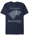 Fifth Sun Men's Game Of Thrones In The North Short Sleeve T-shirt In Blue