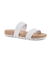 CLIFFS BY WHITE MOUNTAIN CLIFFS BY WHITE MOUNTAIN WOMEN'S TRULY SLIDE SANDALS WOMEN'S SHOES