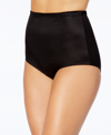 Bali Seamless Firm Control Brief 2-pack In Black