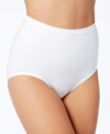 Bali Seamless Firm Control Brief 2-pack In White