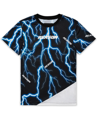 Reason Men's Lightning T-shirt In Black
