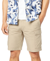 Dockers Men's Big & Tall Straight-fit Smart 360 Tech Stretch 9" Cargo Shorts In Brown