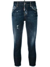 DSQUARED2 COOL GIRL CROPPED JEANS,S75LA0903S3034212119560