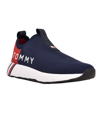 Tommy Hilfiger Women's Aliah Sporty Slip-on Sneakers Women's Shoes In Blue