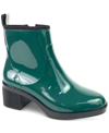 Kate Spade Puddle Vinyl Zip Rain Booties In Multi