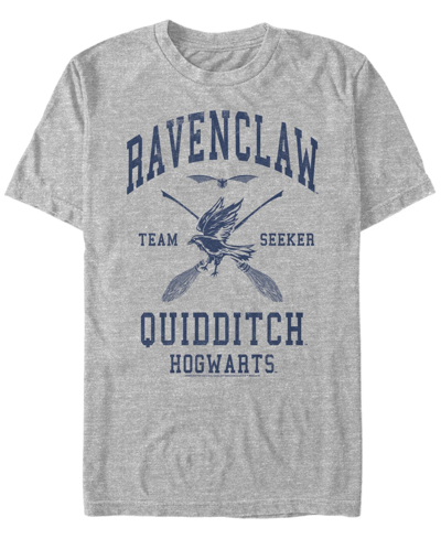 Fifth Sun Men's Ravenclaw Seeker Short Sleeve Crew T-shirt In Athletic Heather