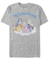 Fifth Sun Men's My Little Pony Group Short Sleeve Crew T-shirt In Gray