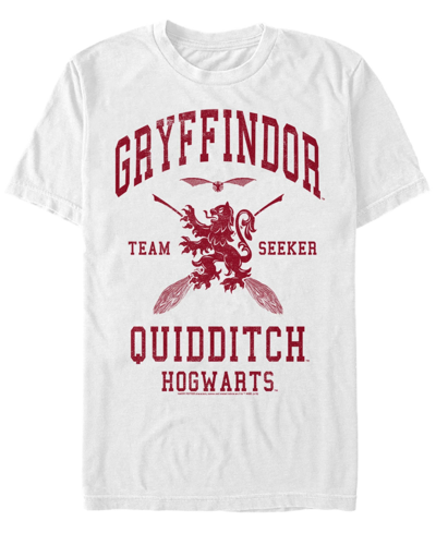 Fifth Sun Men's Gryffindor Seeker Short Sleeve Crew T-shirt In Natural