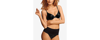 Maidenform Tame Your Tummy Lace Thong Dm0049 In Black