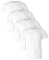 HANES MEN'S ULTIMATE 4-PK. MOISTURE-WICKING STRETCH T-SHIRTS