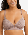 Maidenform Comfort Devotion Extra Coverage Shaping Underwire Bra 9436 In Tan/beige