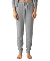 Lucky Brand Cloud Jersey Waffle Knit Jogger Pants In Gray