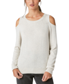 LUCKY BRAND WOMEN'S COLD-SHOULDER LONG-SLEEVE SWEATER
