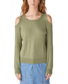 LUCKY BRAND WOMEN'S COLD-SHOULDER LONG-SLEEVE SWEATER