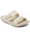 CROCS WOMEN'S CLASSIC TWO-STRAP SLIDE SANDALS FROM FINISH LINE