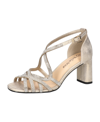 Bella Vita Aliette Womens Rhinestone Pumps In Gold