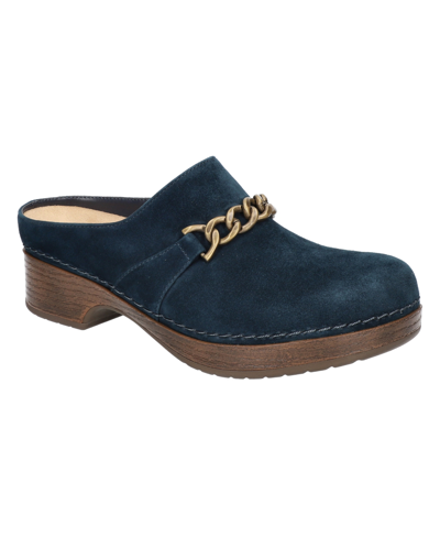 Bella Vita Women's Ventura Clogs Women's Shoes In Blue