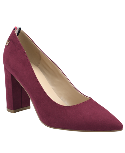 Tommy Hilfiger Abilene Pump In Red