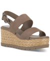 Vince Camuto Miapelle Platform Wedge Sandal In Tan/beige
