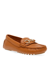 Anne Klein Celeste Driving Moccasin In Brown