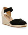 Anne Klein Zoey Wedge Sandal In Multi