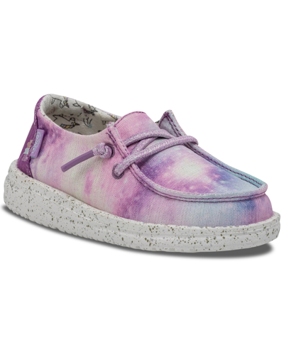 Hey Dude Toddler Girls Wendy Dreamer Casual Sneakers From Finish Line In Multi