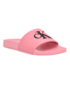 Calvin Klein Women's Arin Beach Slide Slip-on Sandals Women's Shoes In Pink