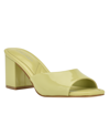 Calvin Klein Toven Slide Sandal In Green