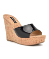 Nine West Herden Platform Wedge Sandal In Black
