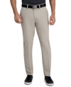 Haggar Cool Right Performance Flex Classic Fit Pleat Front Pant In Tan/beige