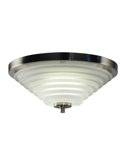 Dale Tiffany Solomon Led Crystal Flush Mount In Brown