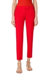 AKRIS PUNTO FRANKIE COTTON STRETCH GABARDINE ANKLE PANTS