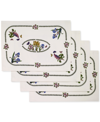 Portmeirion Botanic Garden 4-pc. Placemat Set In Ivory/cream