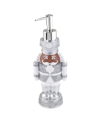 Avanti Nutcracker Silver Holiday Resin Soap/lotion Dispenser In Silver